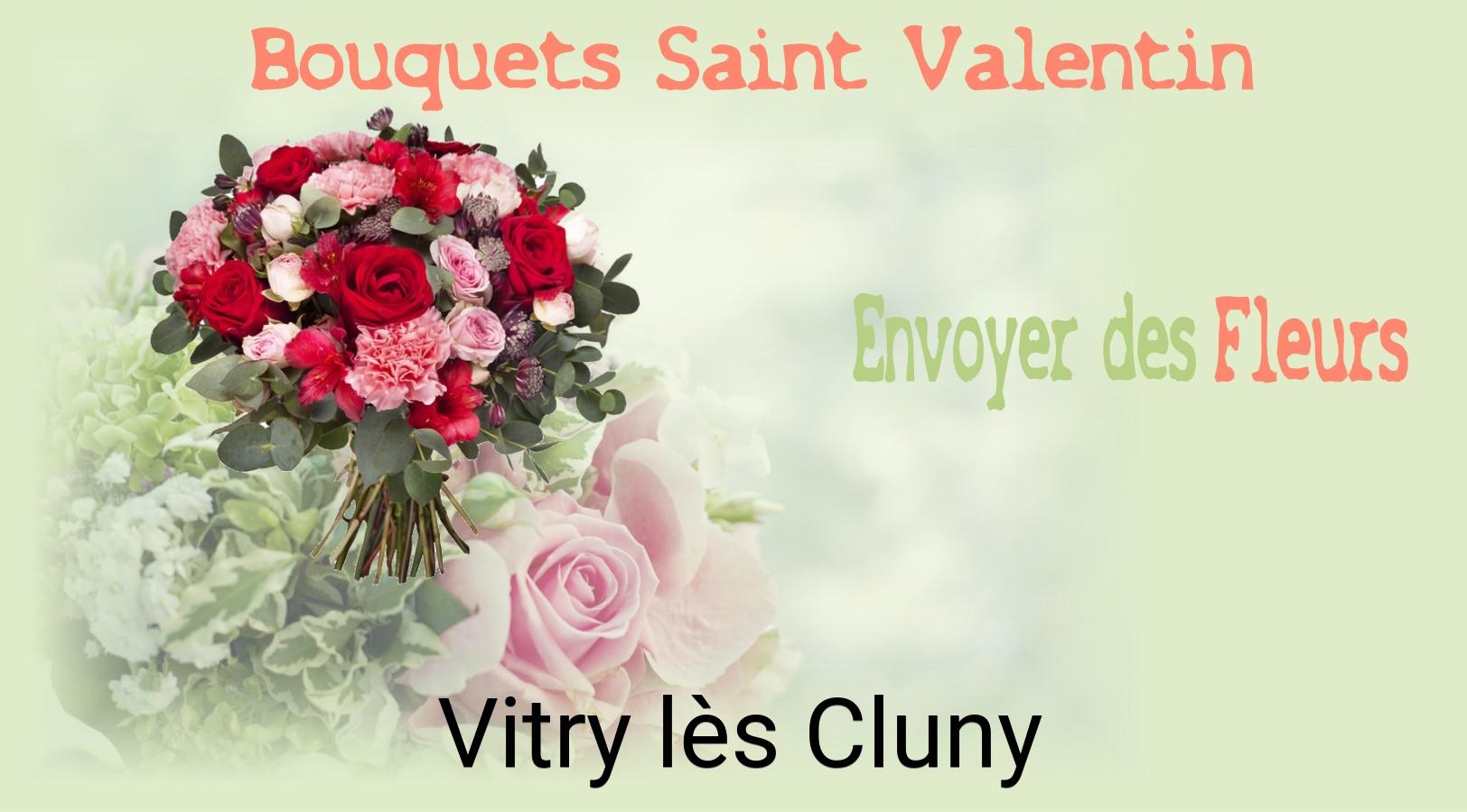 Roses de Saint-Valentin livrées à Vitry-lès-Cluny